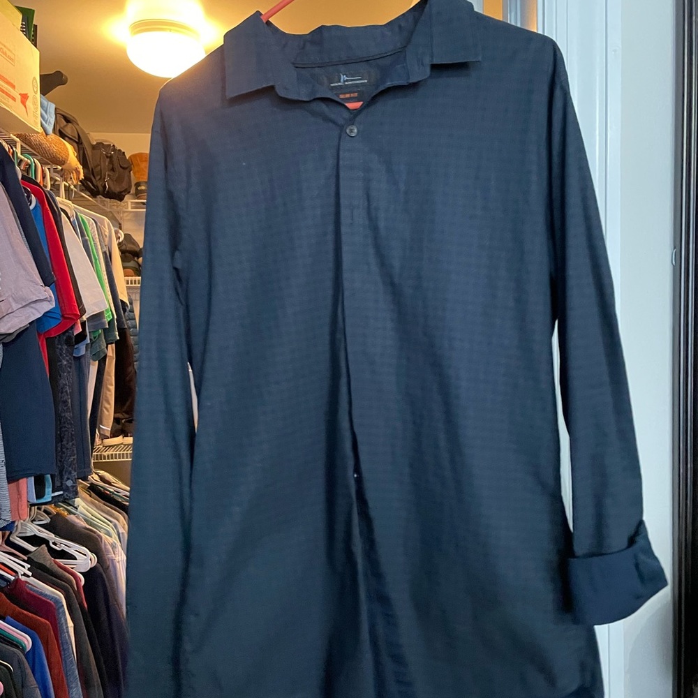 Marc Anthony Blue Button Down